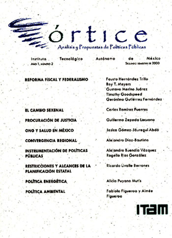 Revista Vórtice: Análisis y Propuestas de Polícas Públicas - Año 1, Número 2 - Segundo Semestre de 2000
